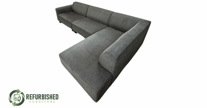 Refurbished 4-zits groen/grijs Montel | 6 mnd garantie! - Image 4