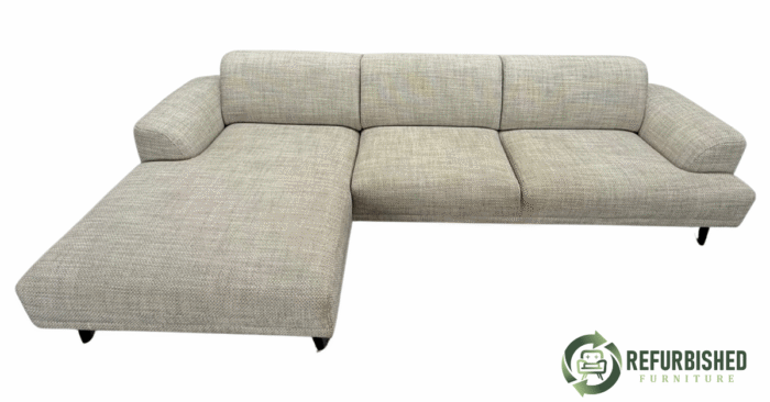 Refurbished 4-zits hoekbank beige 6 mnd garantie! - Image 2
