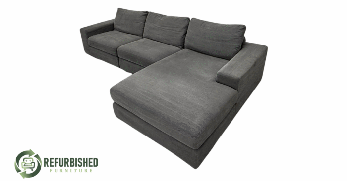 Refurbished 4-zits hoekbank Antraciet 6 mnd garantie! - Image 3