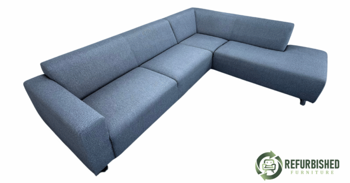Refurbished gemeleerde 5-zits hoekbank 6 mnd garantie! - Image 4