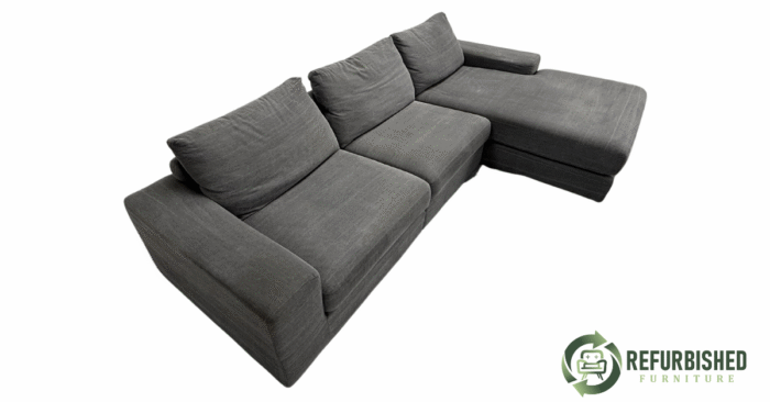 Refurbished 4-zits hoekbank Antraciet 6 mnd garantie! - Image 4