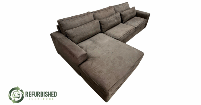 Refurbished 4-zits hoekbank groen 6 mnd garantie! - Image 4