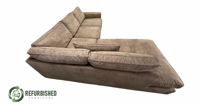 Refurbished 5-zits hoekbank beige 6 mnd garantie! - Image 10