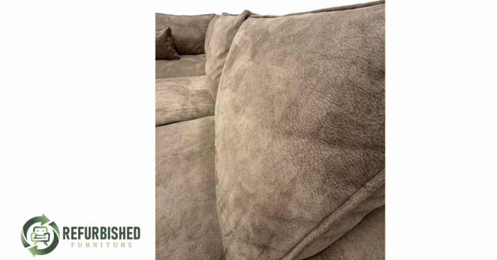 Refurbished 5-zits hoekbank beige 6 mnd garantie! - Image 11