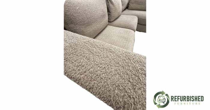 Refurbished 4-zits hoekbank beige 6 mnd garantie! - Image 8